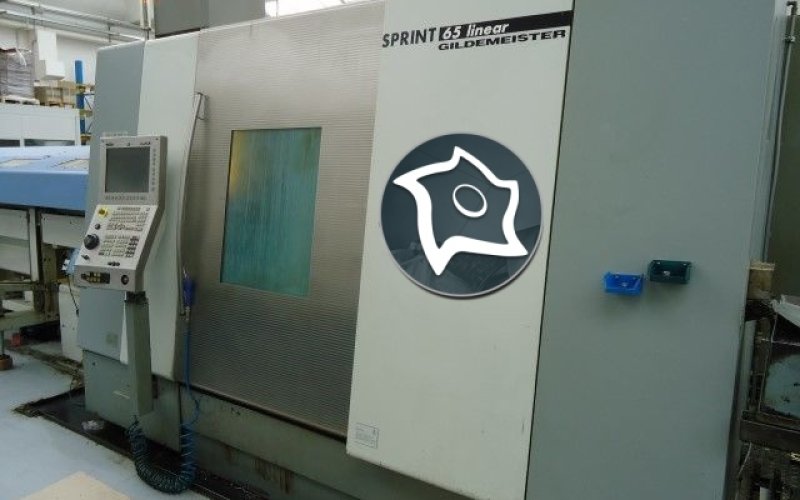 3-х револьверный токарный станок с ЧПУ GILDEMEISTER SPRINT 65 LINEAR 3T