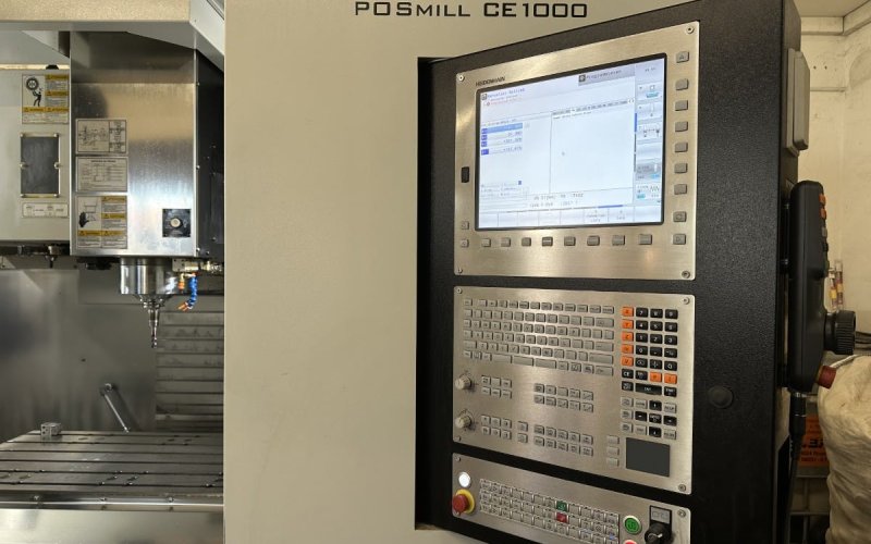 3-осевой обрабатывающий центр POS POSmill CE 1000