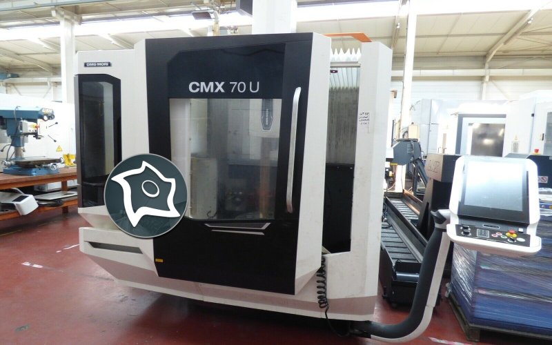 5-осевой фрезерный обрабатывающий центр с ЧПУ DMG CMX 70 U 