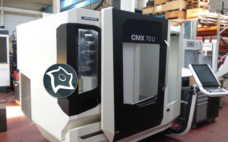 5-осевой фрезерный обрабатывающий центр с ЧПУ DMG CMX 70 U 