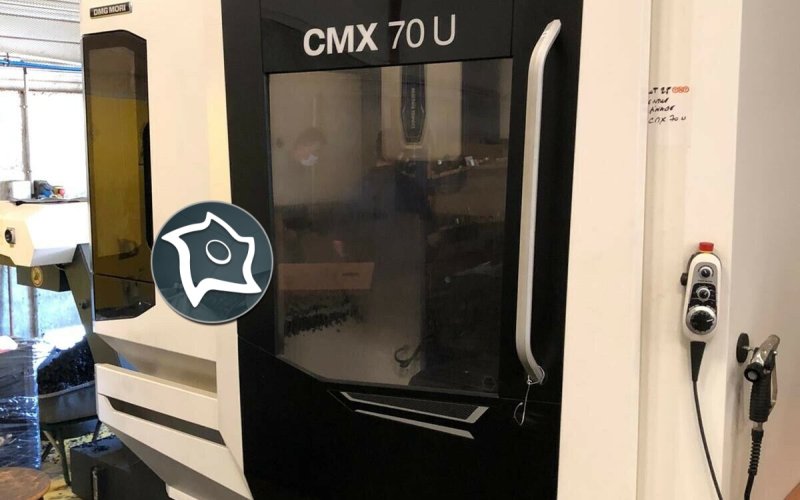 5-осевой фрезерный обрабатывающий центр с ЧПУ DMG CMX 70 U 