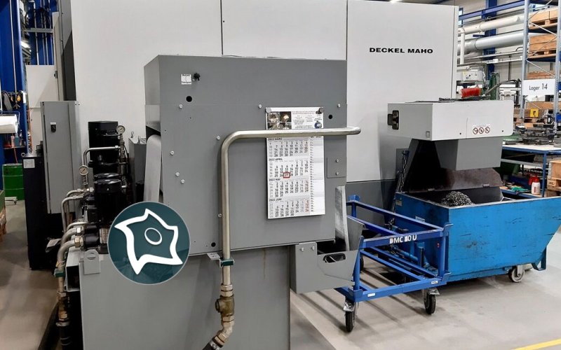 5-осевой фрезерный станок с ЧПУ DECKEL MAHO DMC 80 U duoBLOCK