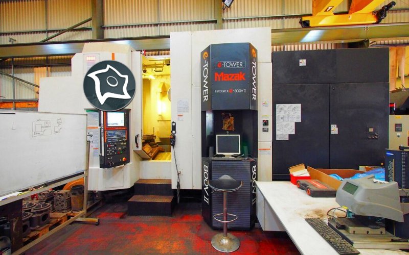 5-осьовий горизонтальний обробний центр Mazak Integrex E-800V II