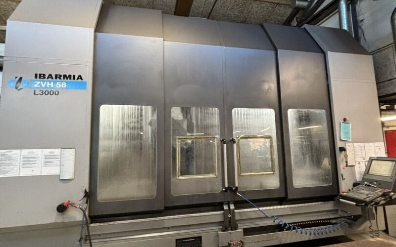 5-осевой многоцелевой обрабатывающий центр с ЧПУ IBARMIA ZVH 58 L3000