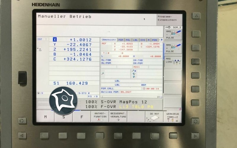 5-осевой обрабатывающий центр HSC с ЧПУ EXERON HSC-MP 7/5