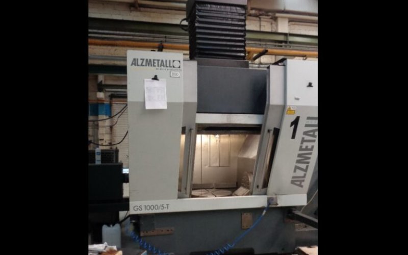 5-осьовий обробний центр з ЧПУ ALZMETALL GS 1000/5-T