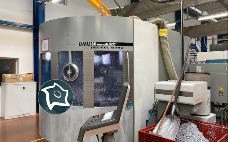 5-осевой обрабатывающий центр с ЧПУ DMG DMU 80 MONOBLOCK