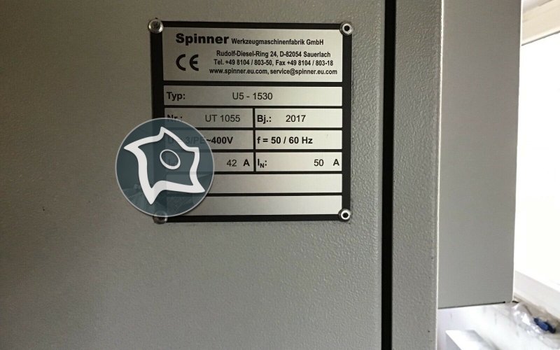 5-осьовий обробний центр з ЧПУ Spinner U5-1530