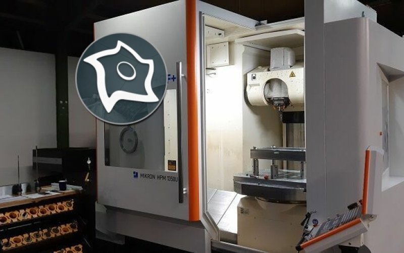 5-осьовий універсально-фрезерний верстат з ЧПУ GF Mikron HPM 1350U