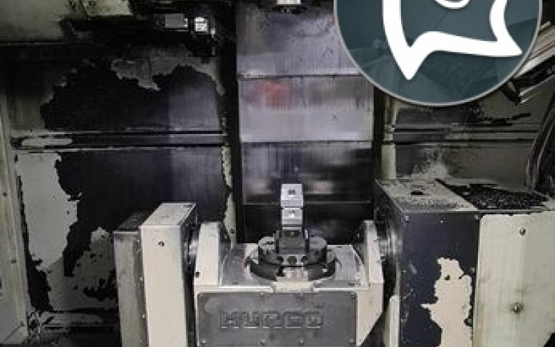 5-осьовий вертикальний обробний центр з ЧПУ HURCO VM 10 U