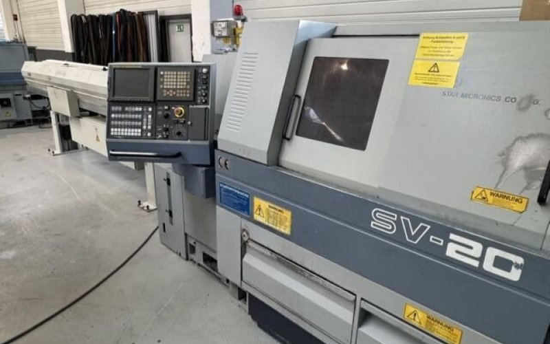 Автомат продольного точения STAR Micronics SV-20