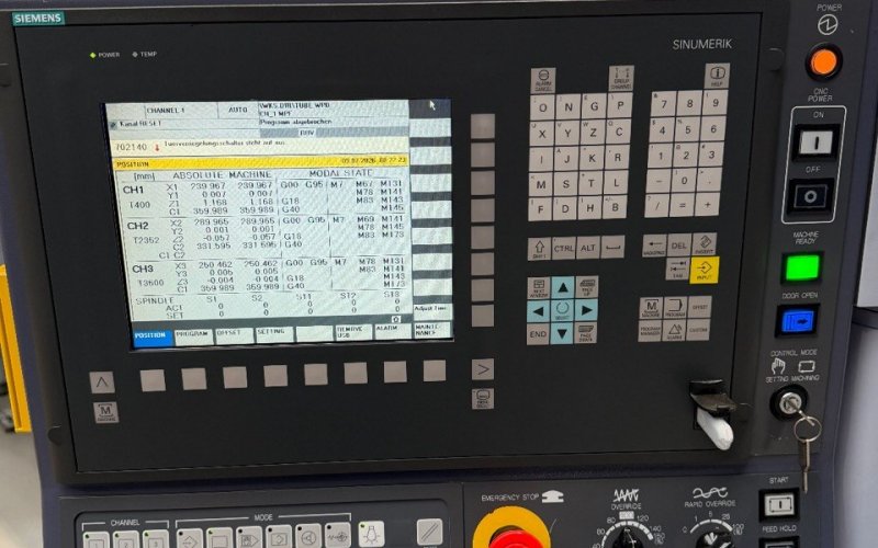 Автомат продольного точения с ЧПУ (Swiss Type) STAR ECAS-20T