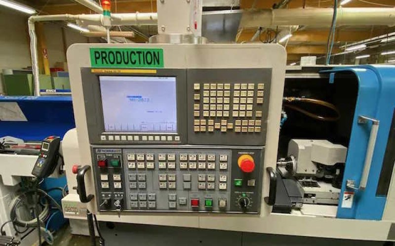 Автоматичний токарний верстат з ЧПУ NOMURA DS NN-20J3 FN FANUC Oi-TF