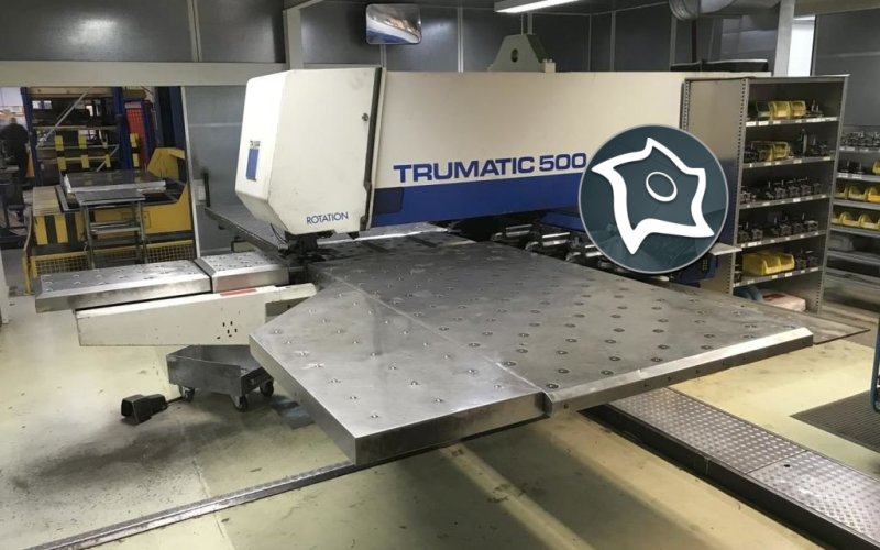 Діркопробивний прес з ЧПУ TRUMPF TC 500 R