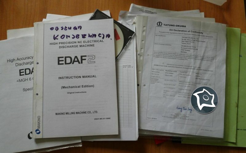 Электроэрозионный копировально‑прошивной станок с ЧПУ Makino EDAF 2