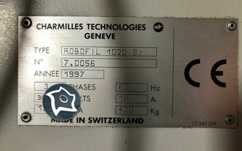 Электроэрозионный проволочно-вырезной станок CHARMILLES Robofil 1020 SI 