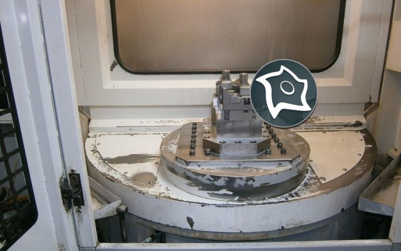 Фрезерный горизонтальный станок с ЧПУ HAAS HS-1 RPHE