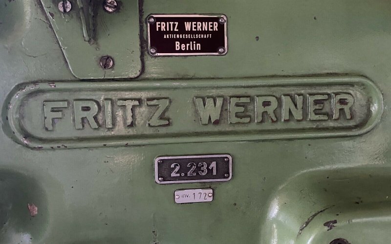 Фрезерний механічний верстат Fritz Werner 2.231