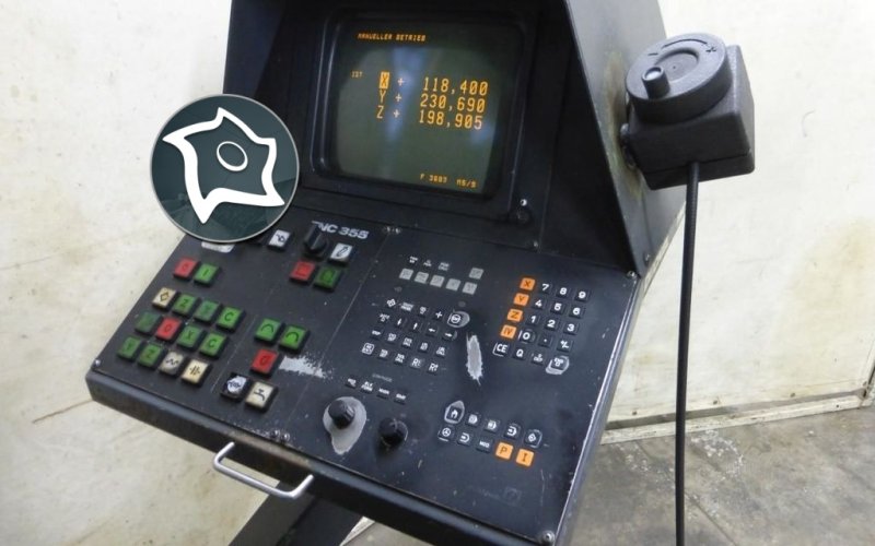 Фрезерний верстат з ЧПУ універсальний DECKEL FP 4 CC