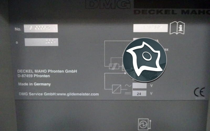 Фрезерный станок с ЧПУ универсальный DMG Deckel Maho DMU 80 T