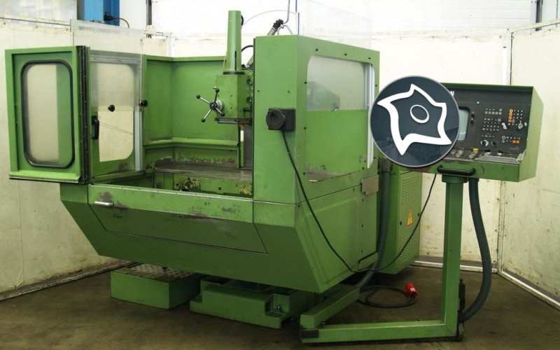 Фрезерний верстат з ЧПУ універсальний MIKRON WF 21 D