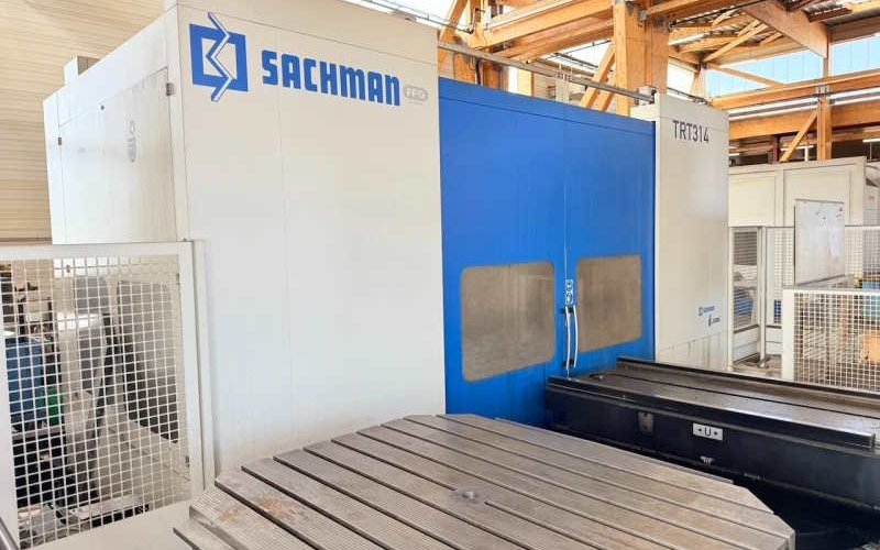 Фрезерный станок с подвижной колонной Jobs Sachman TRT314