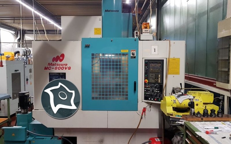 Фрезерный вертикальный станок с ЧПУ Matsuura MC-800 VG