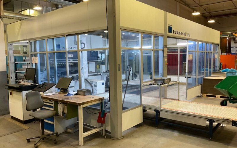 Гибочный комплекс Trumpf TruBend Cell 500 TRUBEND Cell 5000 with TruBend 5085 extended ve