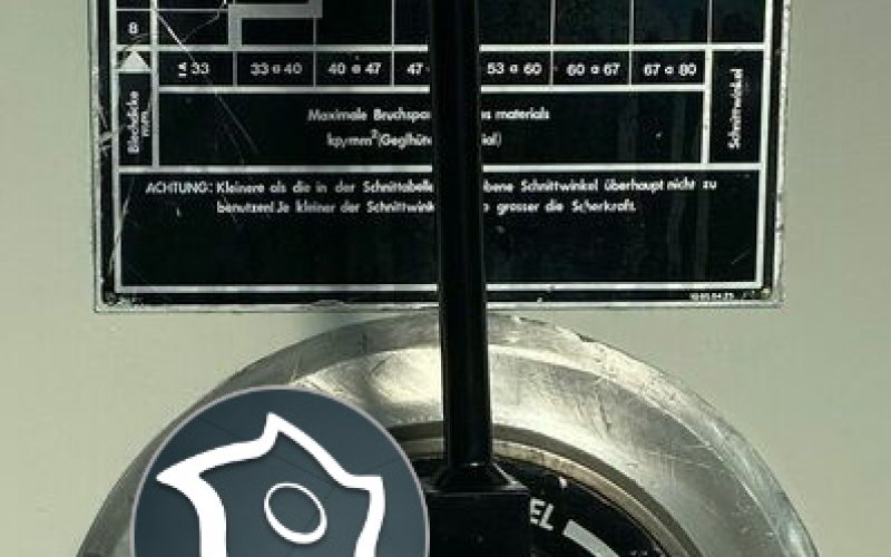 Гидравлические гильотинные ножницы ADIRA GHV 0835