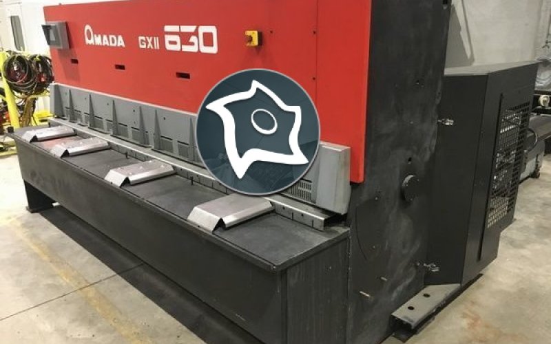 Гідравлічні гільйотинні ножиці Amada GX 630