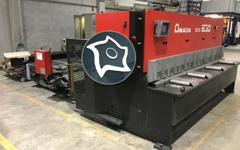 Гідравлічні гільйотинні ножиці Amada GX 630
