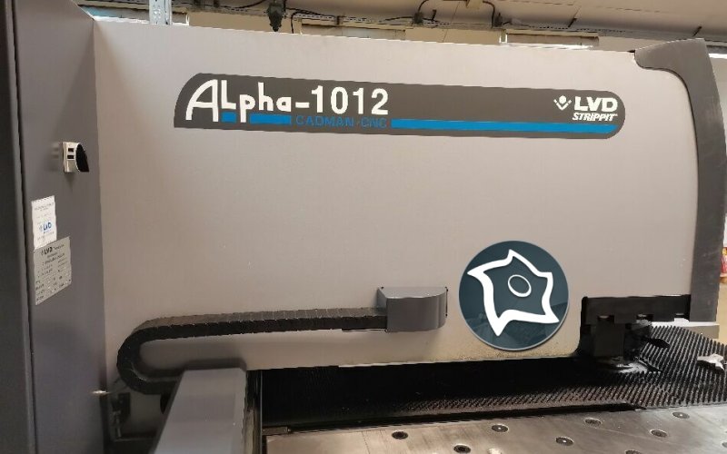 Гідравлічний пробивний прес з ЧПУ LVD ALPHA 1012