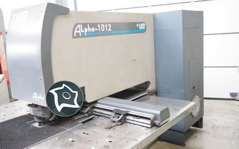 Гідравлічний пробивний верстат LVD ALPHA 1012