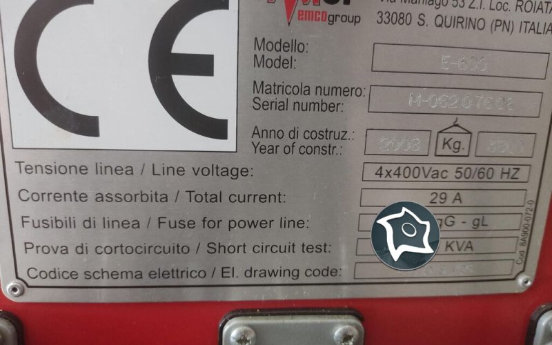 Горизонтальний обробний центр EMCO-E600