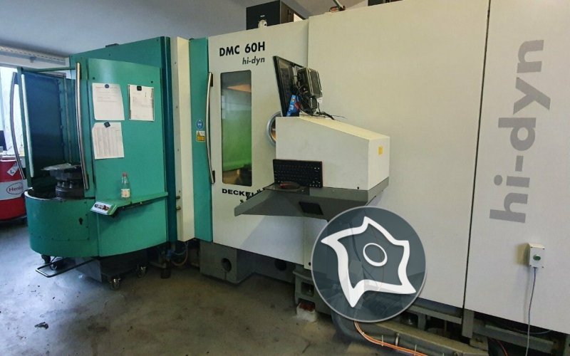 Горизонтально-фрезерний центр обробки з ЧПУ Deckel Maho DMC 60 H hi-dyn