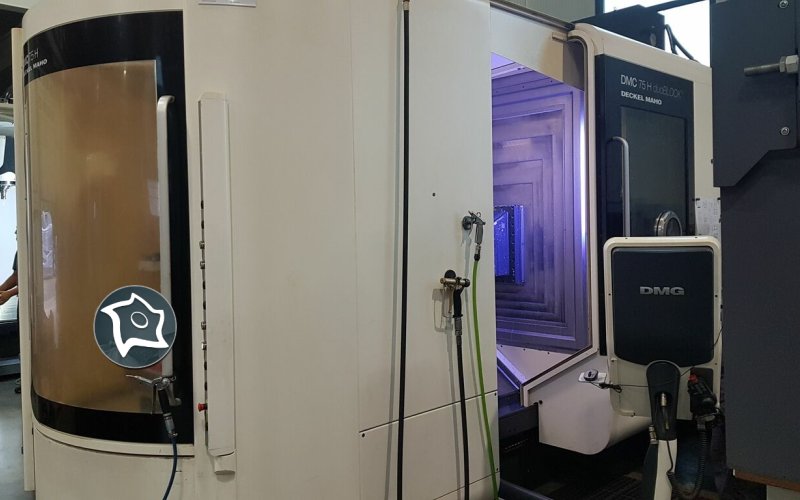 Горизонтально-фрезерний обробний центр з ЧПУ DMG MORI DMC 75 H
