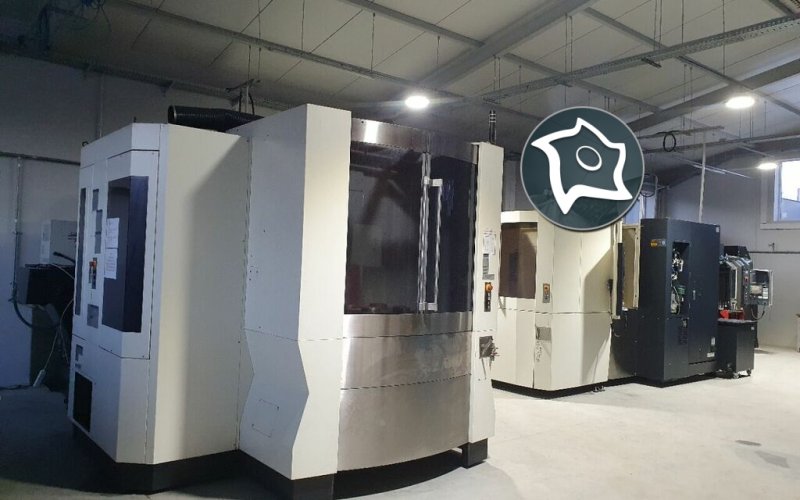 Горизонтально-фрезерный обрабатывающий центр с ЧПУ Makino A61