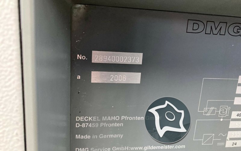 Горизонтально-фрезерний верстат з ЧПУ Deckel Maho DMC 50 H