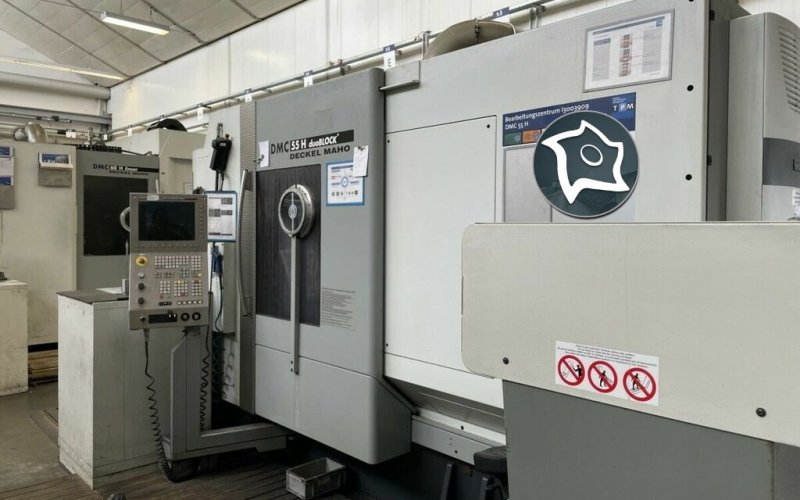 Горизонтально-фрезерный станок с ЧПУ Deckel Maho DMC 55 H duoBLOCK