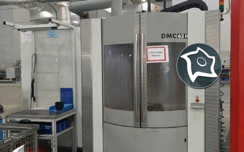 Горизонтально-фрезерный станок с ЧПУ Deckel Maho DMC 63 H