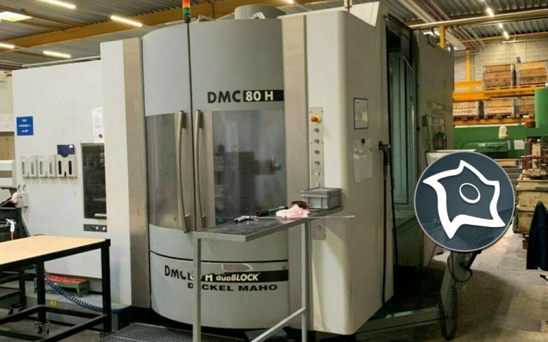Горизонтально-фрезерний верстат з ЧПУ Deckel Maho DMC 80 H DuoBlock