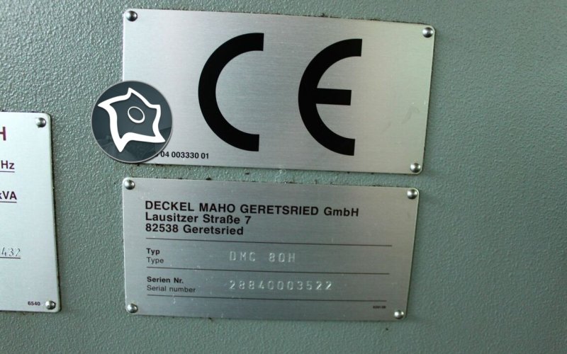 Горизонтально-фрезерный станок с ЧПУ DECKEL MAHO DMC 80 H