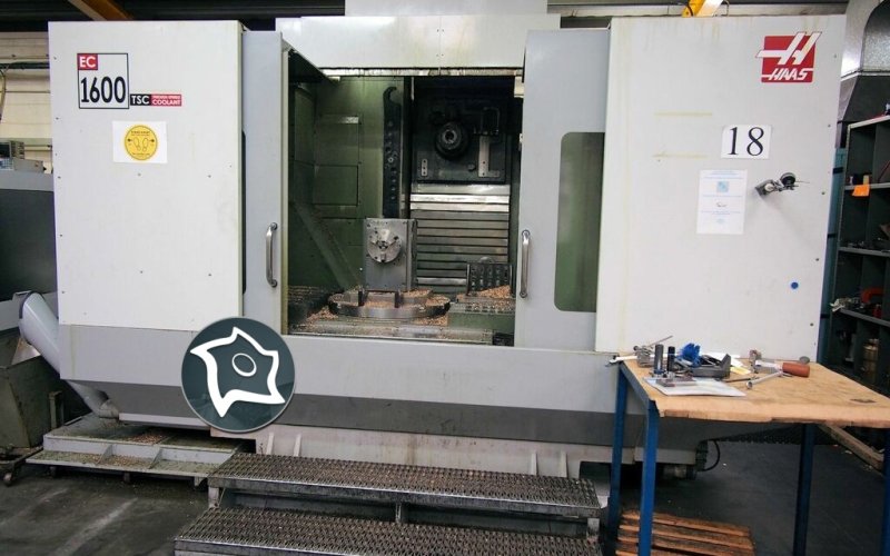 Горизонтально-фрезерный станок с ЧПУ HAAS EC 1600-4X