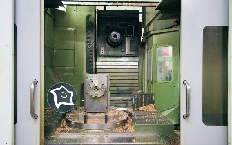 Горизонтально-фрезерный станок с ЧПУ HAAS EC 1600-4X