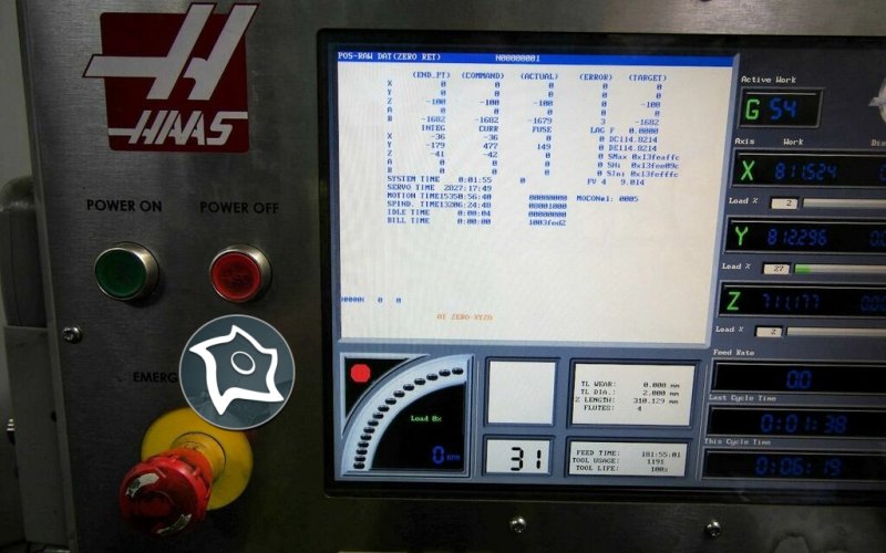 Горизонтально-фрезерный станок с ЧПУ HAAS EC 1600-4X