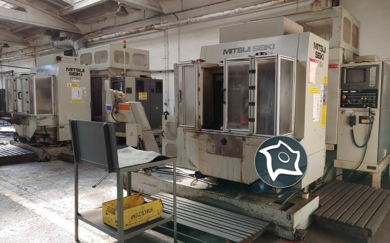 Горизонтально-фрезерний верстат з ЧПУ Mitsui Seiki HT 3A