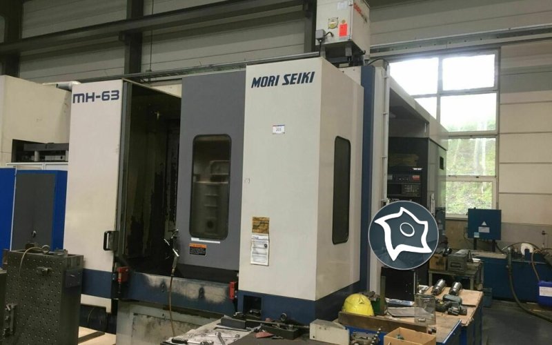 Горизонтально-фрезерний верстат з ЧПУ Mori Seiki MH 63