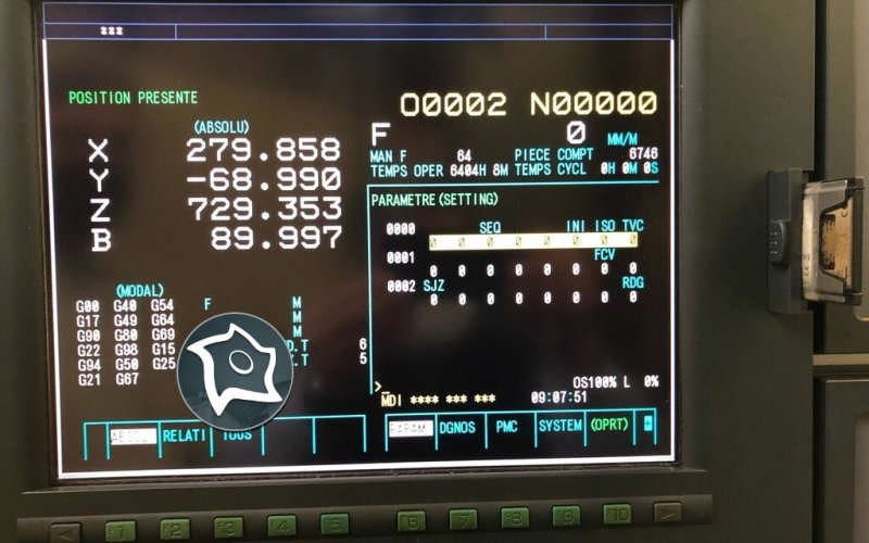 Горизонтально-фрезерный станок с ЧПУ Mori Seiki NH 4000 DCG