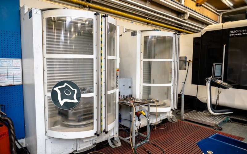 Горизонтальный фрезерный обрабатывающий центр Deckel Maho DMC 80 H DUOBLOCK