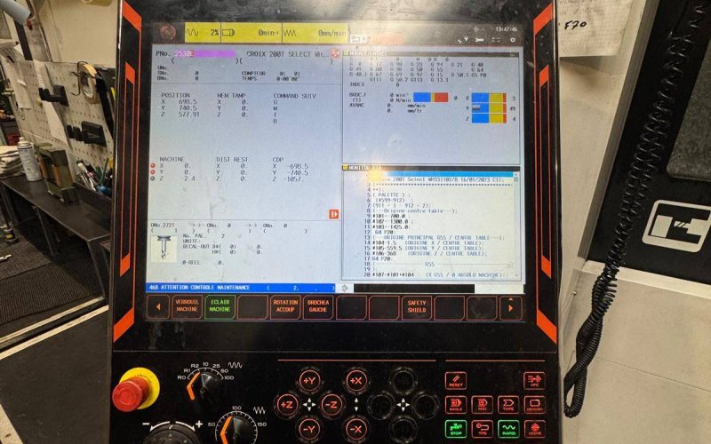 Горизонтальный обрабатывающий центр MAZAK HCN 8000